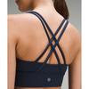 Lululemon Energy Longline Bra  MeDium Support  B D Cups True Navy