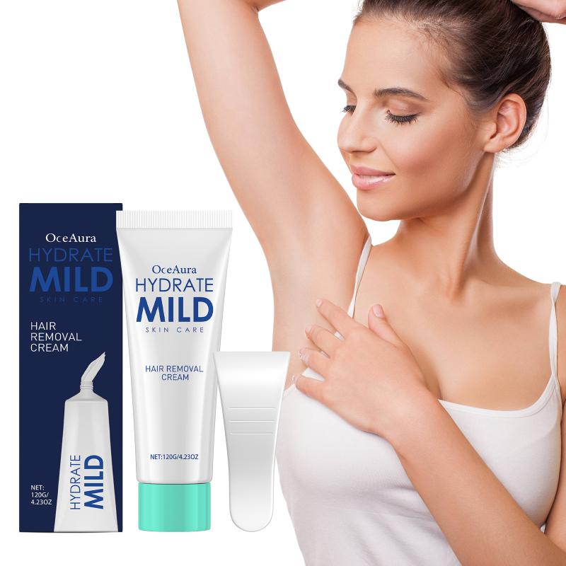 Moisturizing Hair Removal Cream 2 in  Depilatory for Women Men Fast Acting Gentle Formula Full Body Spa Experience