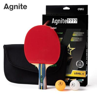 Deli Ракетка для настольного тенниса Anglenette FH254 4-звездочная хватка хэндшейк