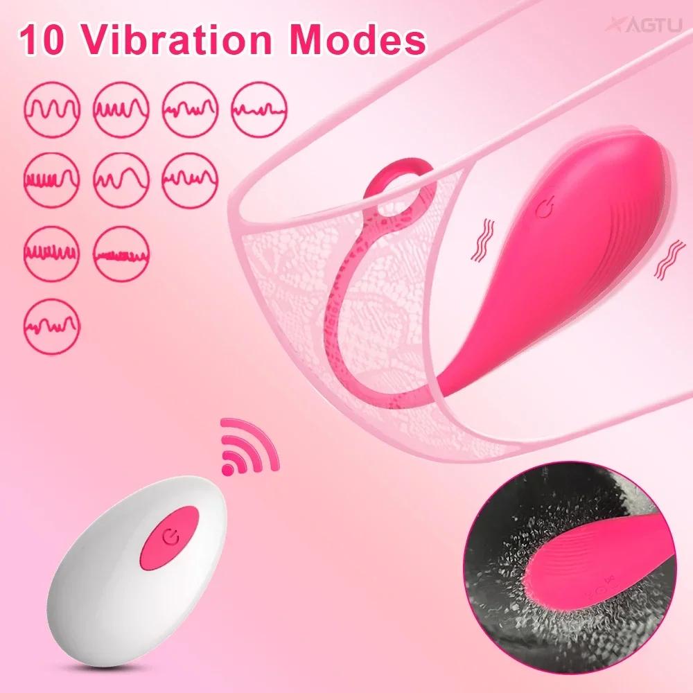 Wireless Remote Control Vibrator Female Clitoris G Spot Stimulator Vibrating Love Egg Adult Goods Sex Toys for Women Panties