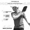 3rd Gen Thermoformed Carbon Pickleball Paddle 16.5 Inch All-Round Offensive Defensive Professional Tournament Racket