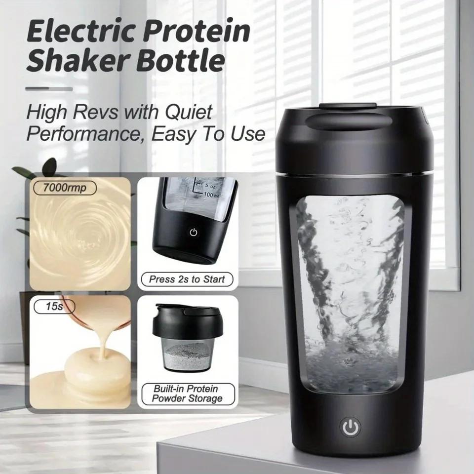 Electric Protein Powder Mixing Cup Automatic Shaker Mixer Shake Bottle Milk Coffee Blender Kettle fro Gym outdoor