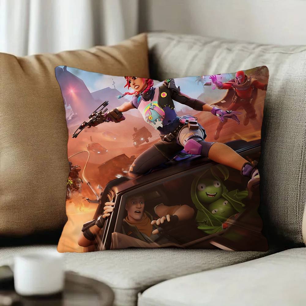 Cartoon Video Game FFortnites Pillow Anime Pillow Sofa Bed Head Pillow Cover Cushion Cover x cm Fashion