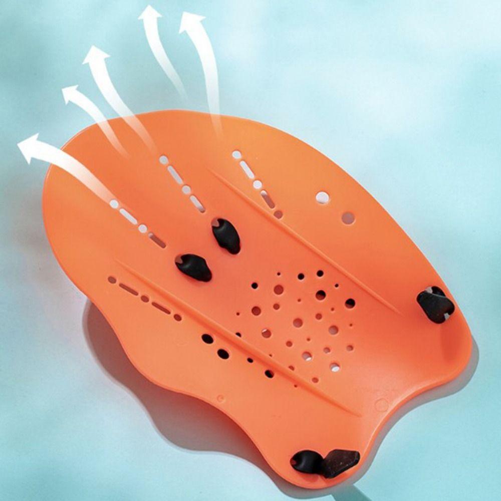 Adjustable Swimming Paddles Profession Hands Unisex Swim Paddles Hand  Adult and Junior