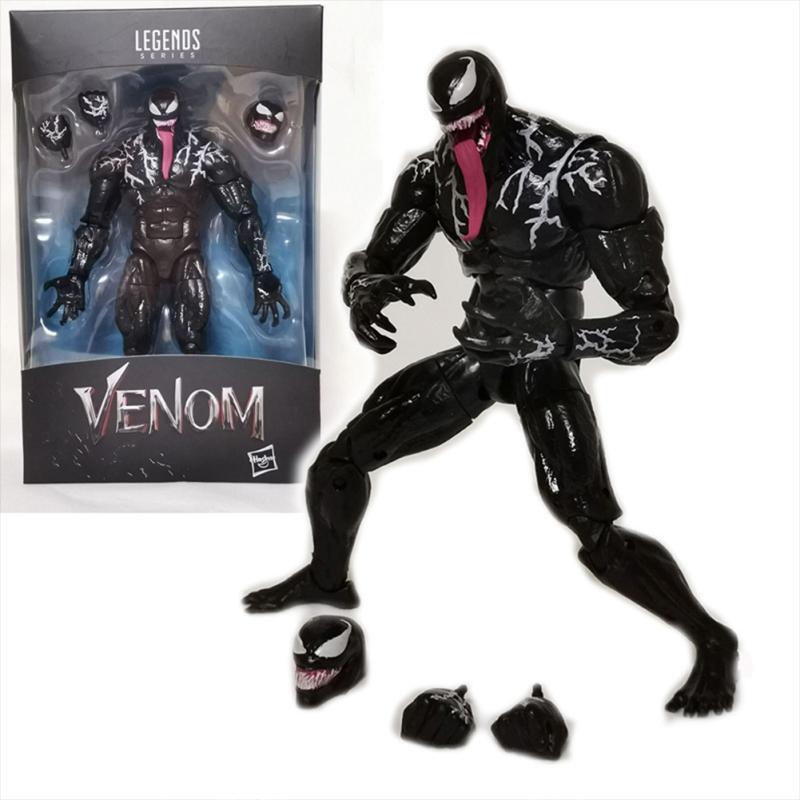1 коробка модели Venom Hasbro Marvel Legends Series Venom Коллекционная фигурка Venom Toy