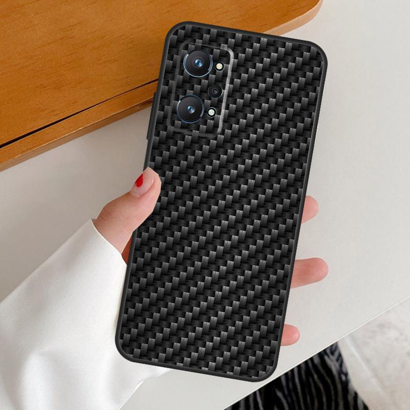 Керамический корпус из кованого карбона для Realme GT7 GT6 15 Pro 10 11 12 13 14 Pro Plus C65 C63 C61 C55 C51 C53 C35 C75 C67