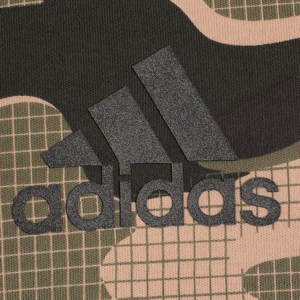 Adidas Sweatshirts Men's Camouflage Crew Neck Moderate Regular GM4472