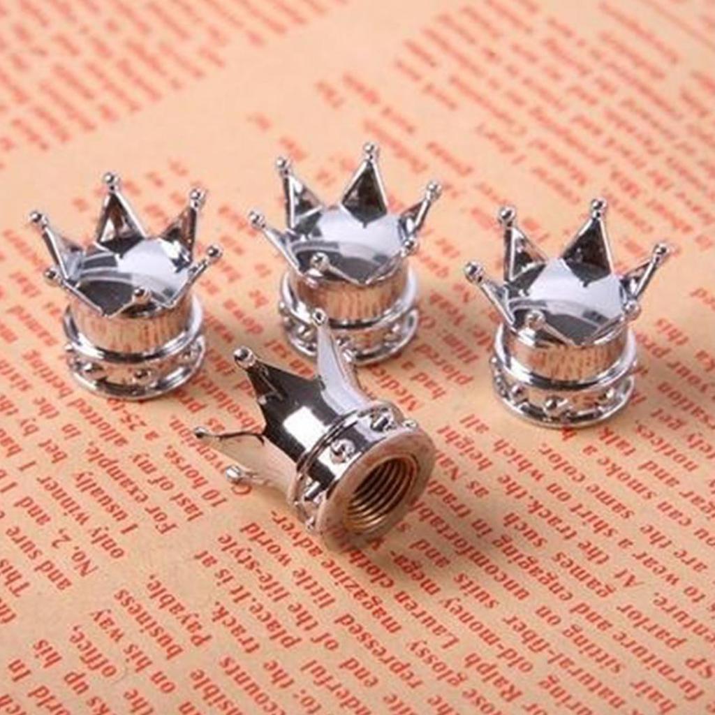 4 шт. Корона универсальные автомобильные грузовые шины колеса воздушного клапана штока противопыльные колпачки