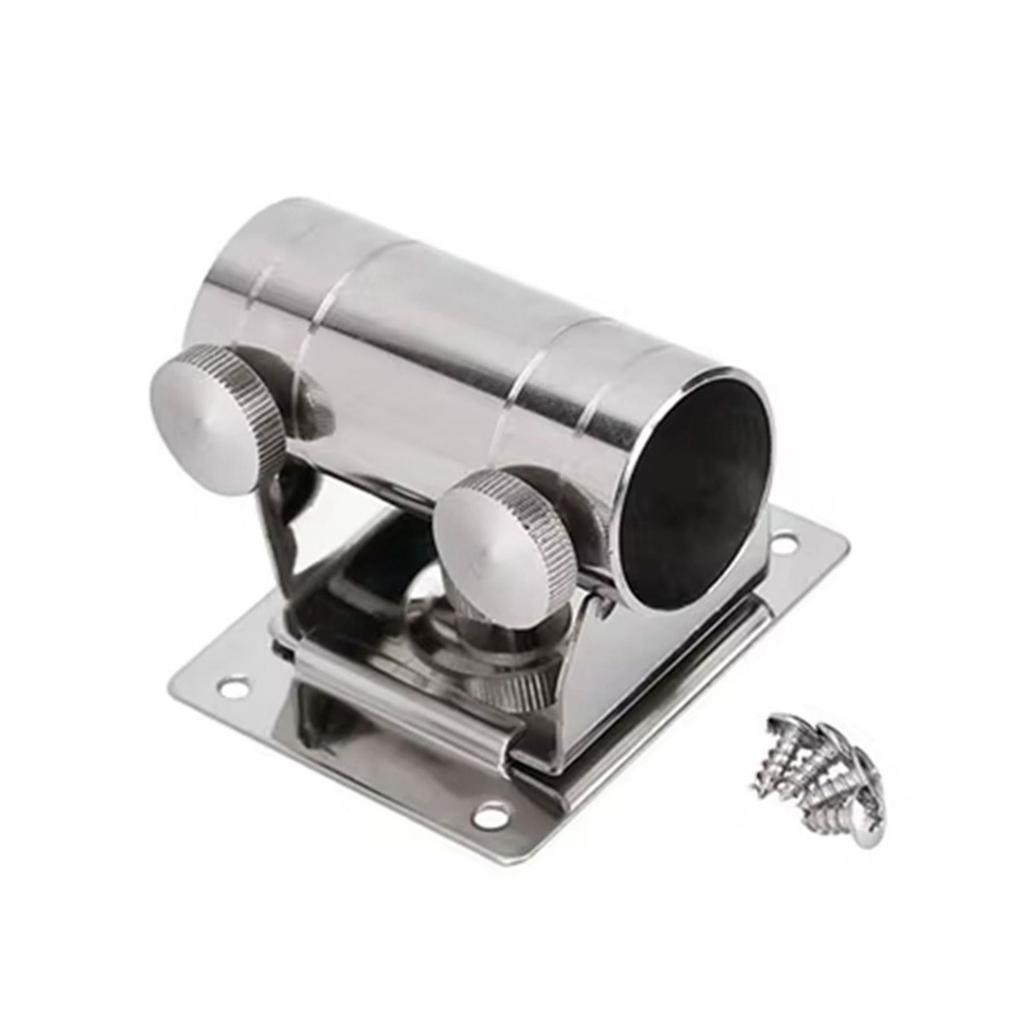 Ящик для рыбалки Держатель для зонта Нержавеющая подставка для зонта Кронштейн для зонта Подставка-основание Регулируемый держатель Аксессуары для улицы