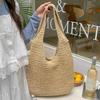 Ethnic Style Large-Capacity Woven Straw Tote Bag