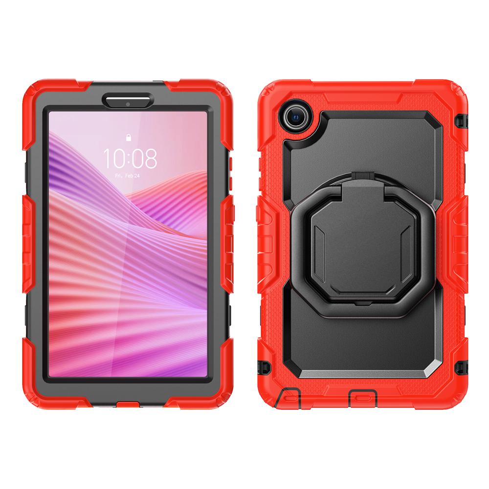 Handheld Tablet Cases for 8.7" Lenovo Tab K9/Tab One 2025 TB305XU/TB305FU Case Shockproof Hard PC+Silicone Cover Stand Shell