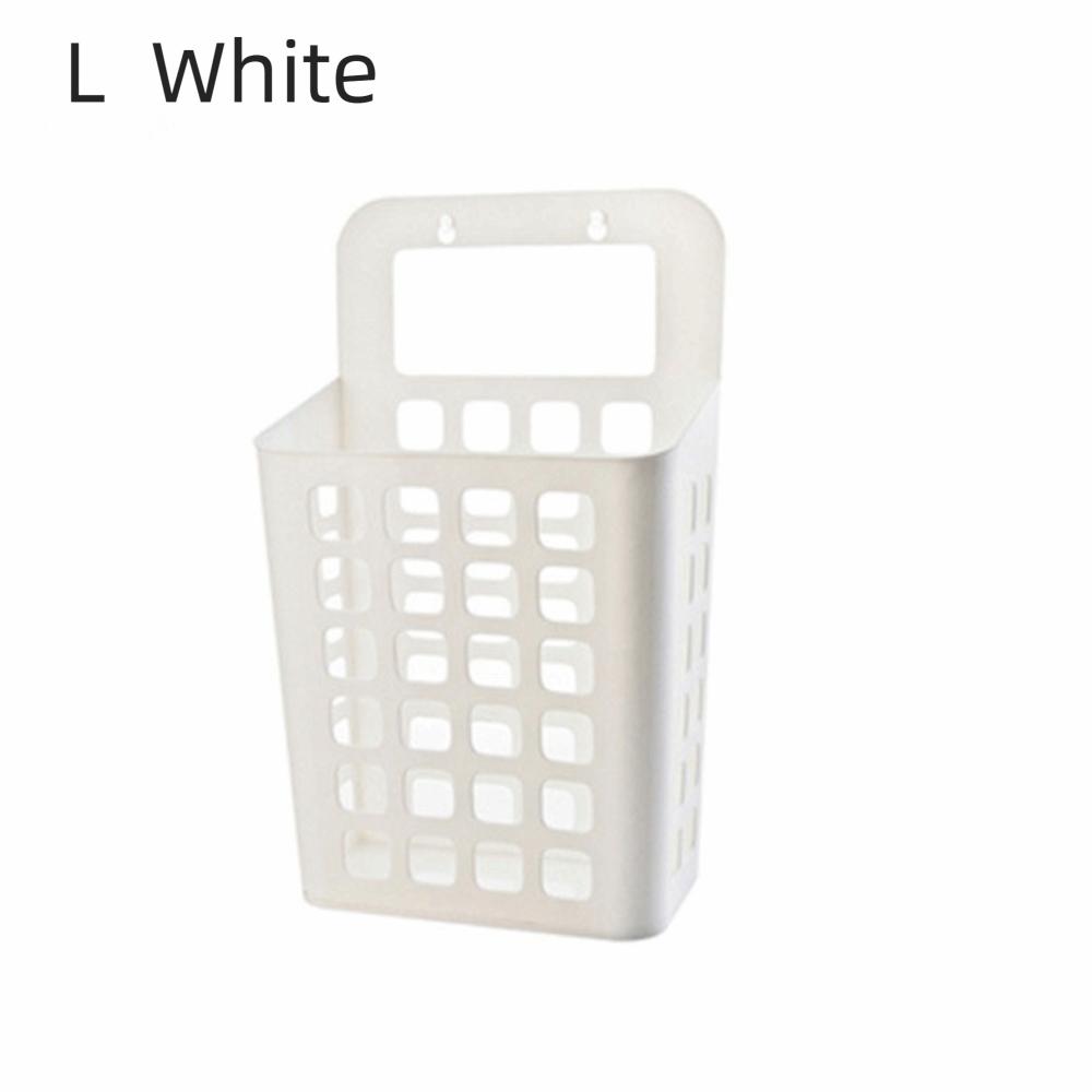 Folded Hanging Laundry Basket Draining Holes Dirty Laundry Organizer Bedroom Closet