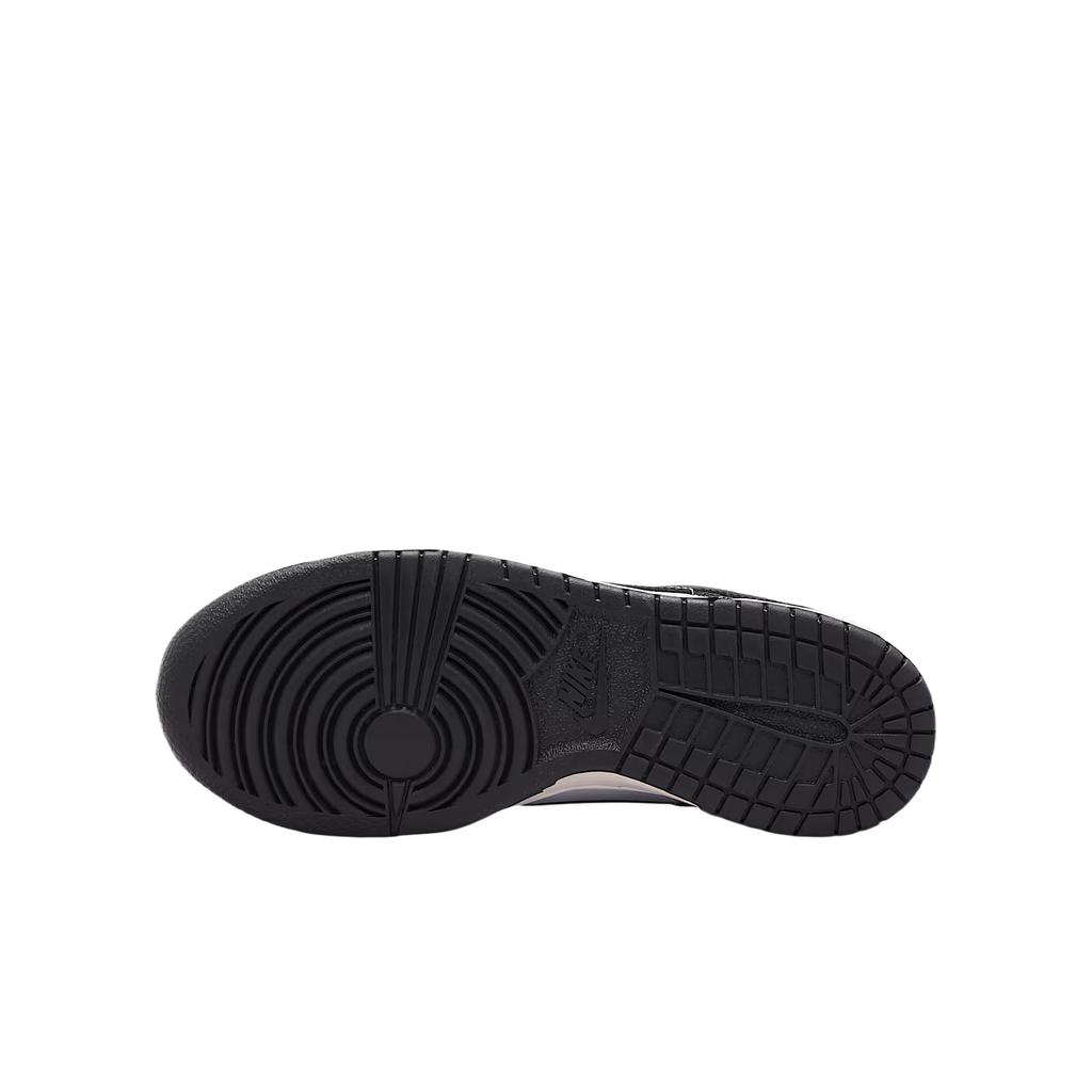 Nike Кроссовки для скейтбординга Dunk Leather, удобные, на плоской шнуровке, низкие, детские, унисекс, IQ0804-002
