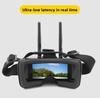 Мини FPV Очки 5.8ГГц 3 Дюйма 40 Каналов 480x320 LCD Экран 1200 мАч FPV Видео Шлем Очки с аккумулятором