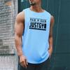 Muscleguys Sweat-absorbing and Breathable American Fashion Brand Printing Summer Fitness Vest Men's Sports Sleeveless T-shirt