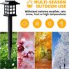 2pack Solar Lawn Lights Outdoor Waterproof Courtyard Landscape Lights Garden Villa Courtyard Decorative Floor Mounted Warm Lights