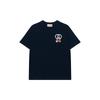(WMNS) Хлопковая футболка Gucci из джерси с нашивкой 'Navy' Женская 776596-XJGHK-4215