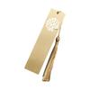 Chinese Retro Bookmark Hollow Brass Bookmark Pendant Set Vintage Style Pattern Bookmark Teacher/friend Gift Student Supplies