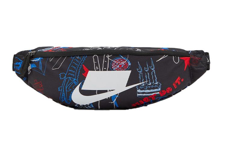 Nike Тканевая сумка-кроссбоди на пояс Унисекс Стандартная Черный CQ6299-010