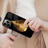 Luxury Gold Foil Art Magnetic Phone Case For APPLE iPhone 17 Air 16 14 13 12 Pro Max 15 Plus Wireless Charge With MagSafe Cover