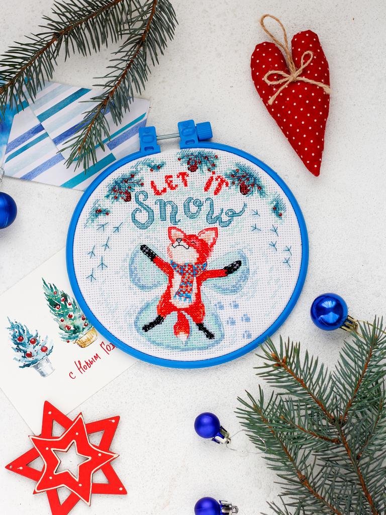 Набор для вышивки крестиком Абрис Арт Лисичка