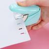 Students Stationery Nail Free Stapler Stapleless Safe Staplers 5 Sheets Capacity for Paper Binding Office Supplies Stapling Tool