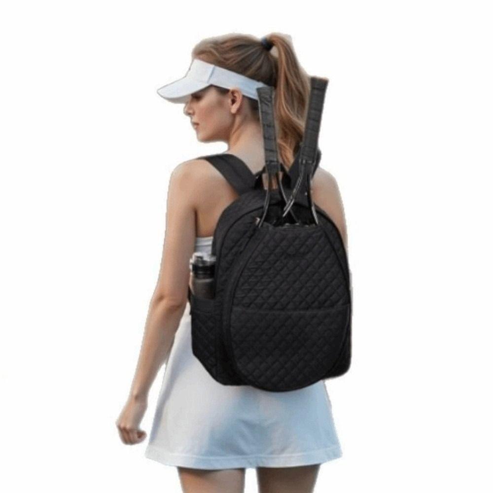 Waterproof Lightweight Sling Bag Zipper Closure Tennis Racket Bag Home Fitness
