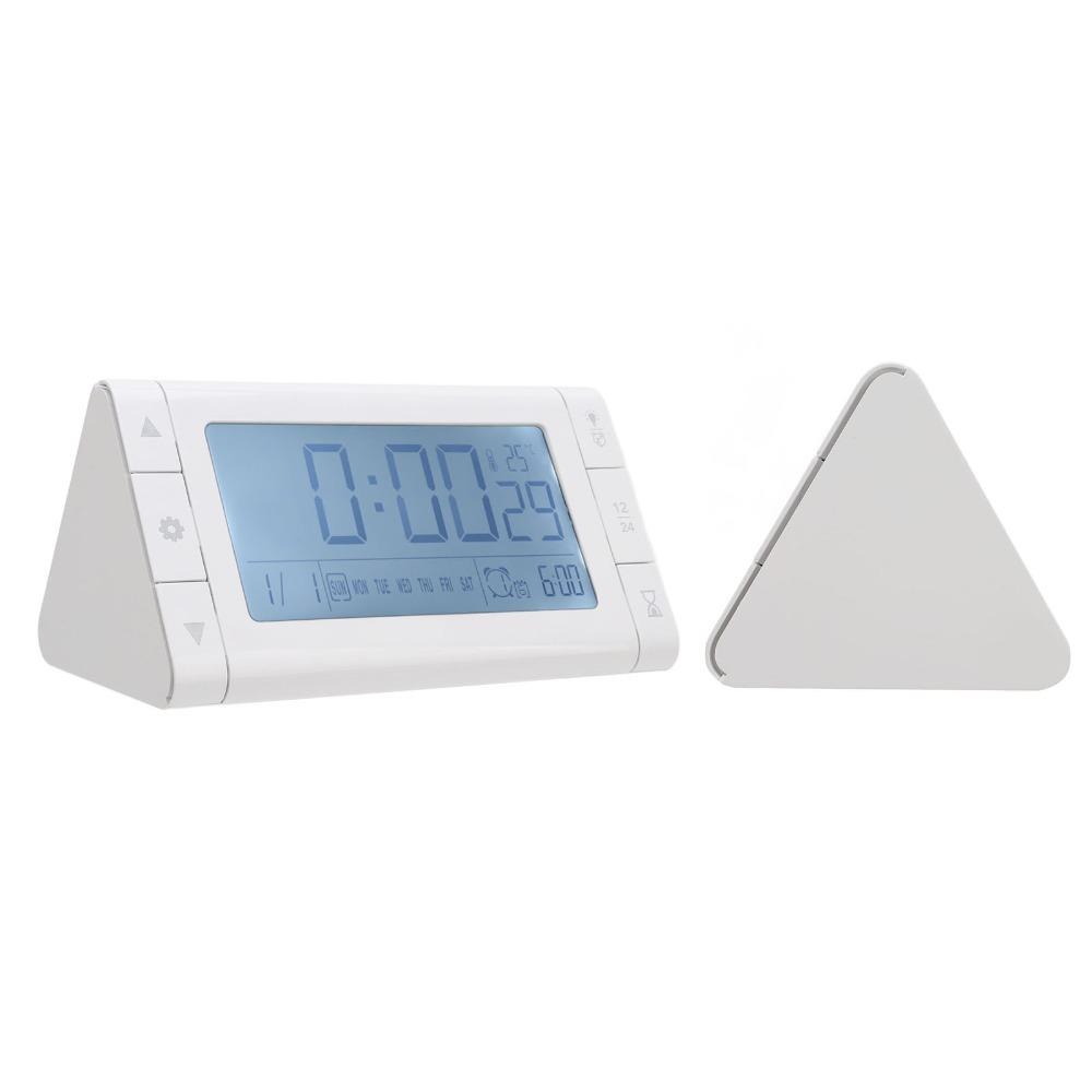 3 Alarm Settings Digital Alarm Clock Battery Operated Electronic Alarm Clock Home Use