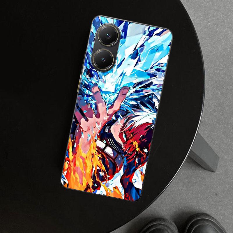 Чехол для телефона Todoroki Shoto MHA My Hero для Xiaomi Poco X6 X5 X7 Pro F7 Ultra Redmi 15C 15 13C 13 12C 12 10C 10 10A 9C 9A 9T