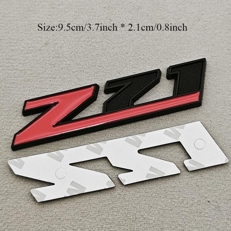 3D Metal Car Styling Logo Z71 Z71 OFF ROAD Badge Emlem Sticker For Chevrolet Tahoe Colorado Cheyenne Chevy Silverado Accessories