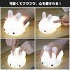 Rabbit Night Nursing Bedside Lamp Wenscha Table 7 Color USB 2 Level LED Indirect Bedroom Rabbit Cute Bedside Birth Prefecture Light, Light, Present,