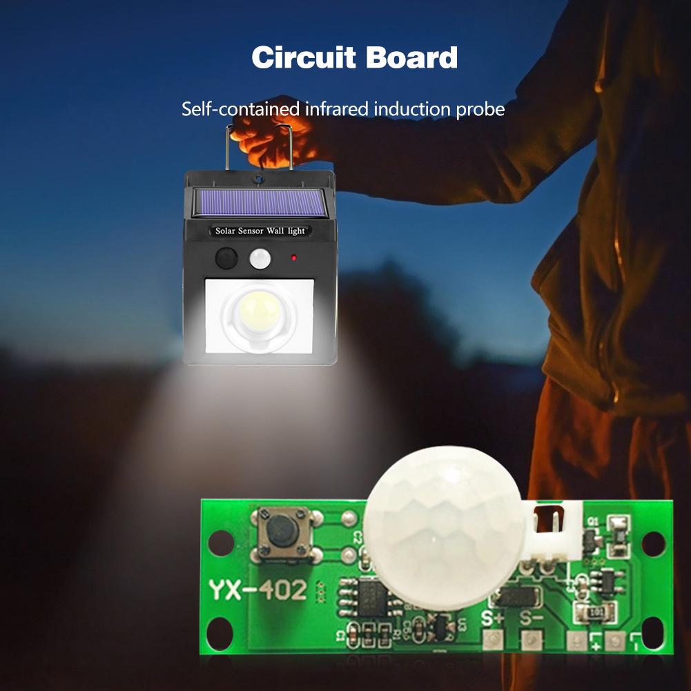 3.7V DIY Комплект Солнечная Лампа Плата Управления Сенсор Ночник Модуль Контроллер Модуль Инфракрасная Солнечная Лампа Плата Панель Печатная Плата