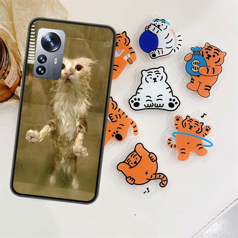 Забавные мемы про кошек Чехол для телефона для Xiaomi Poco X7 X6 M8 M7 M6 M4 M3 X4 Pro F7 Ultra M5S Mi 14 14T 15 15T 12T 10T Pro 12S 12 11 L