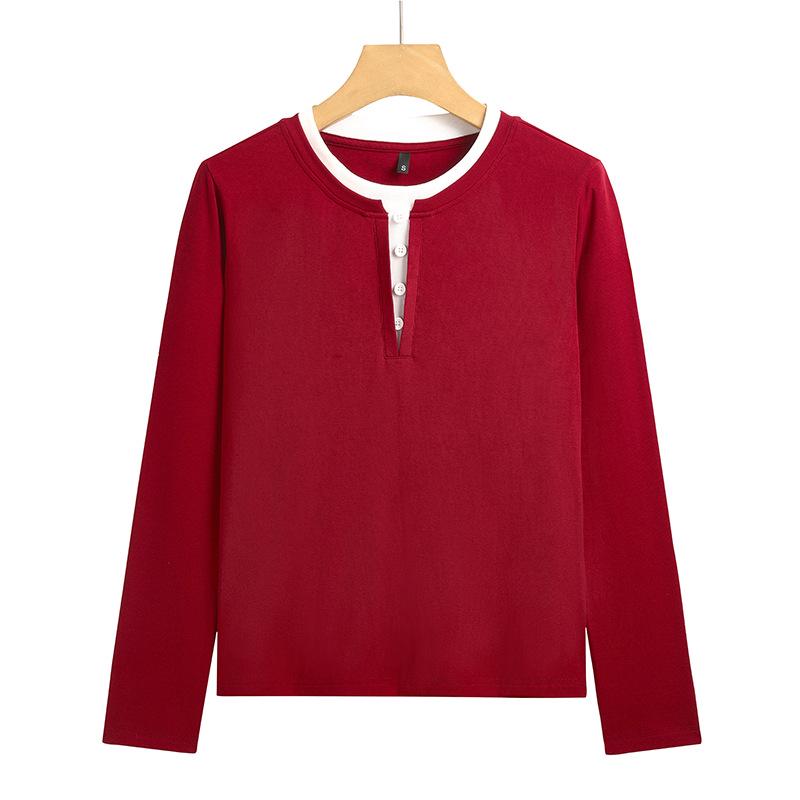 Шикарный осенний топ с длинным рукавом: Уютный, стильный и универсальный дизайн «два в одном»