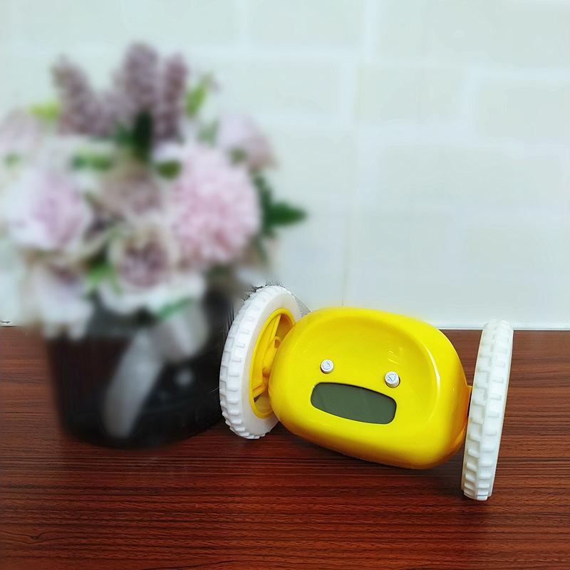 Убегающий будильник - Веселый убегающий будильник на колесиках для детей и студентов, Функция повтора