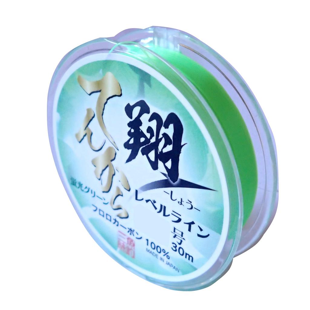 Леска для рыбалки Zanmai Tenkara Level Line, Sho, Флуоресцентный зеленый, Размер 3