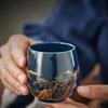Керамическая чайная чашка Одиночная чашка для чая Японский стиль Чайная чаша и чашка Бытовая 180 мл Большая чайная чашка Чайный набор