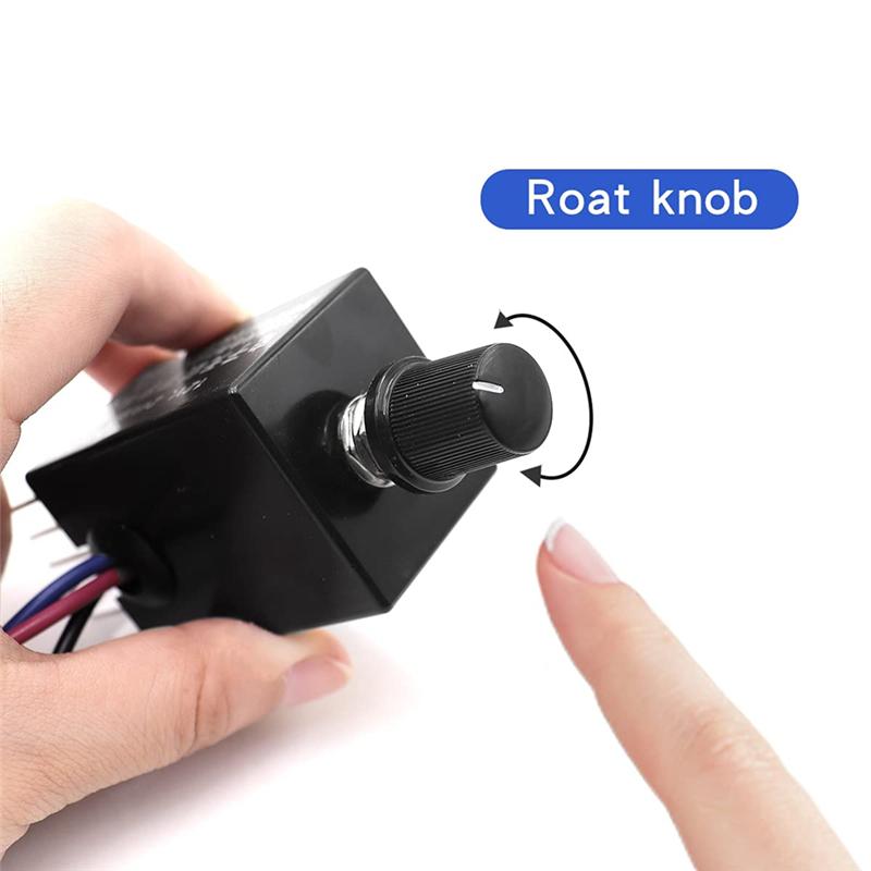 2025 Trend 2Pcs 12V/24V DC Motor Speed Controller Universal,Knob Screw Electronic Stepless Speed Regulator Switch