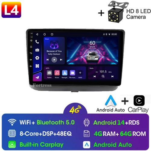 4G Android 13 Радио для Toyota Corolla E110 VIII 1995-2002 Правый руль Автомобильный стерео Мультимедийный проигрыватель Carplay Auto GPS навигация