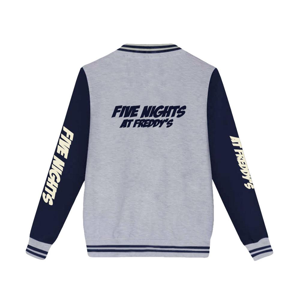 Куртка-бомбер Five Nights At Freddy's для женщин и мужчин, модная бейсбольная куртка в стиле Харадзюку, женская уличная одежда, весенне-осенняя верхняя одежда-бомбер