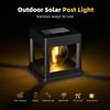 Outdoor Solar Night Light Built-in Lithium Battery Three Installation Modes Auto-sensing Light Up