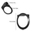 Single Hole Fog Light Trim Ring Cover Frame Foglights Covers Replaceable 51112695255 51112695256 Replacement for E46 M3