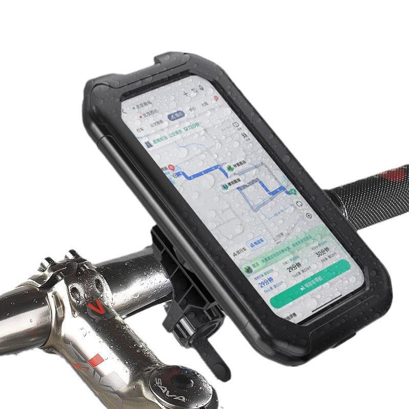 Electric Vehicle & Bike Phone Holder: Push-In Style for Mounts & Motorcycles