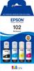 Чернильный картридж Epson PACK ECOTANK 102 4 ЦВЕТА
