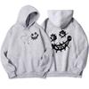 Please Smile, Okay Interesting Patterns Sweatshirt Men'S Harajuku Fashion Hooded Warm Casual Hoodies Autumn Oversize Tops