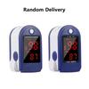 Fingertip Pulse Oximeter Blood Oxygen Saturation & Heart Rate Monitor with Lanyard 2-way Display