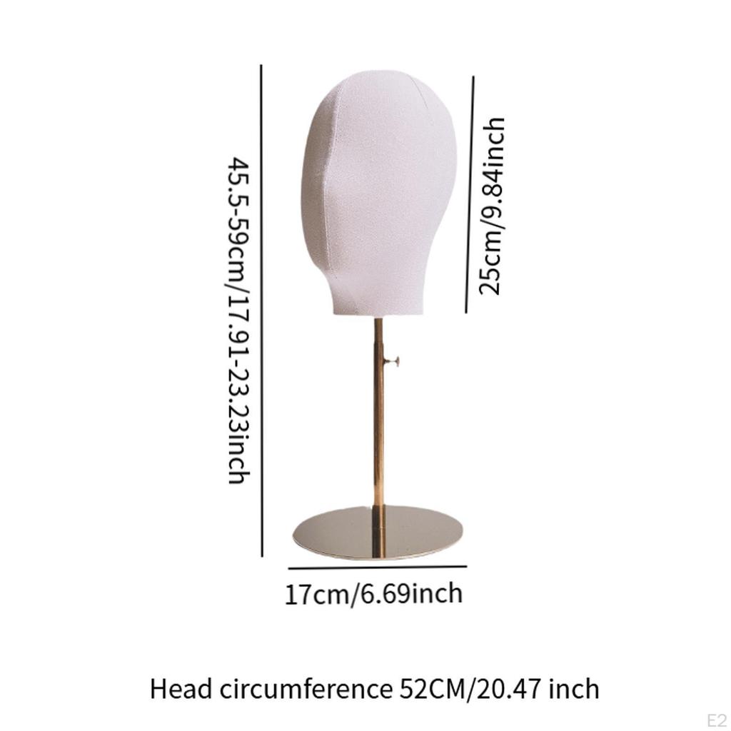 Холщовый блок головной убор стенд для демонстрации на столе учебный парик для головного убора кепка дома