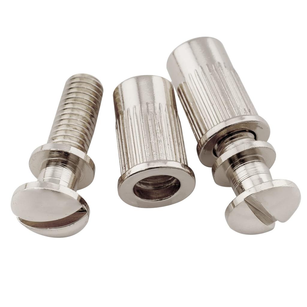 Musiclily Pro Pitch Pigtail Style Guitar Wraparound Bridge Tailpiece for Epiphone Les Paul SG Electric Nickel 10.5mm Guitar,