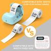 Green portable Bluetooth thermal barcode label printer blue
