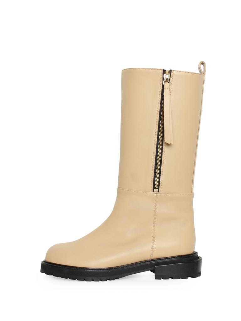 Commegee Side Pointed Boots / Cg1045Be